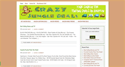 Desktop Screenshot of crazyjungledeals.com